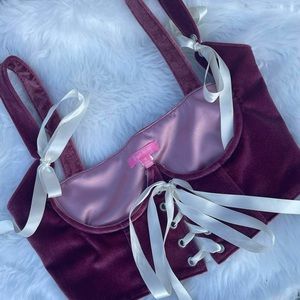 Sugar Thrillz Magenta Corset